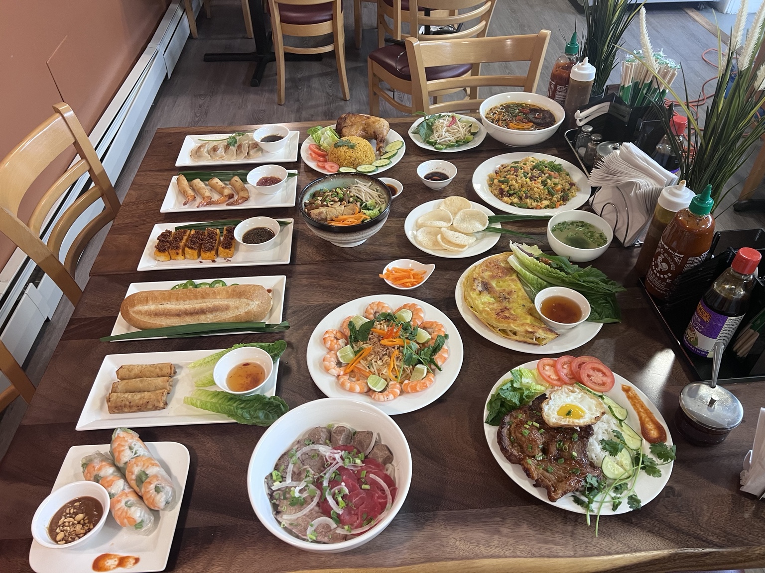 Vietnamese food at Pho 96